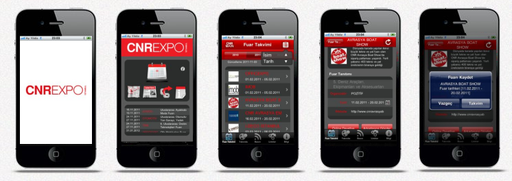 Fuar iPhone Uygulaması