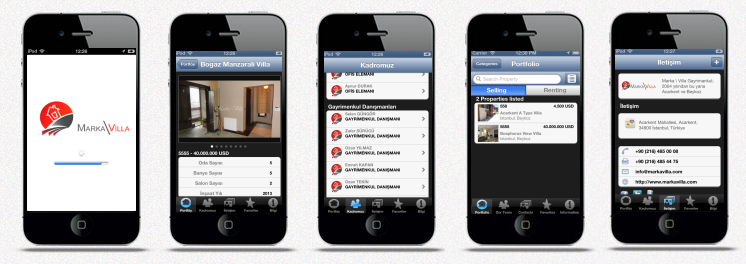 Marka\Villa iPhone ve iPad Emlak Uygulaması