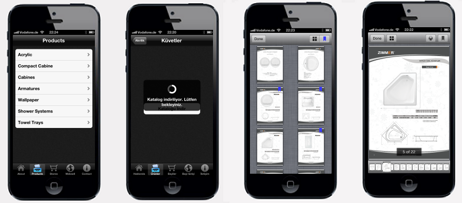 Zimmer iPhone Uygulaması
